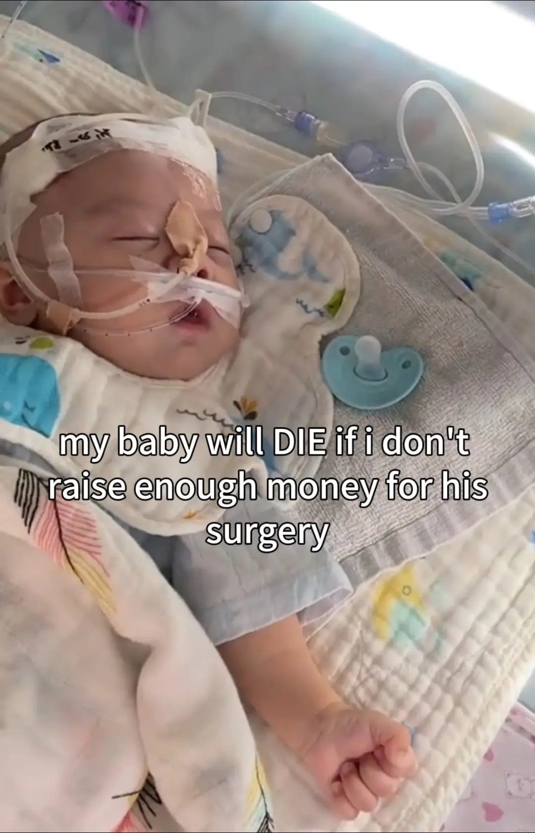 Help baby Adam get his life-saving heart surgery